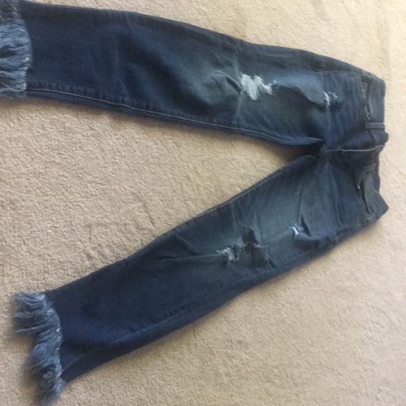 SOLD- Distressed jeans - Picture 2 of 4